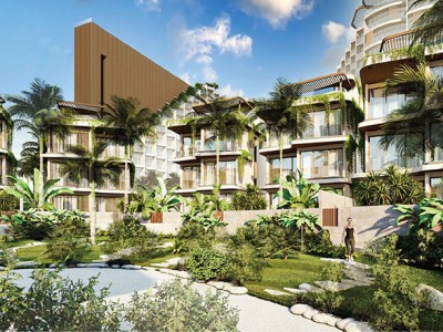 Thiết kế Charm Resort Long Hải theo phong cách nhiệt đới