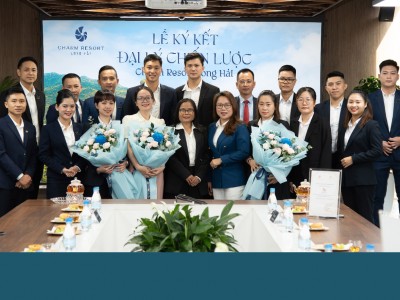 Lễ ký kết đại lý phân phối chiến lược dự án Charm Resort Long Hải